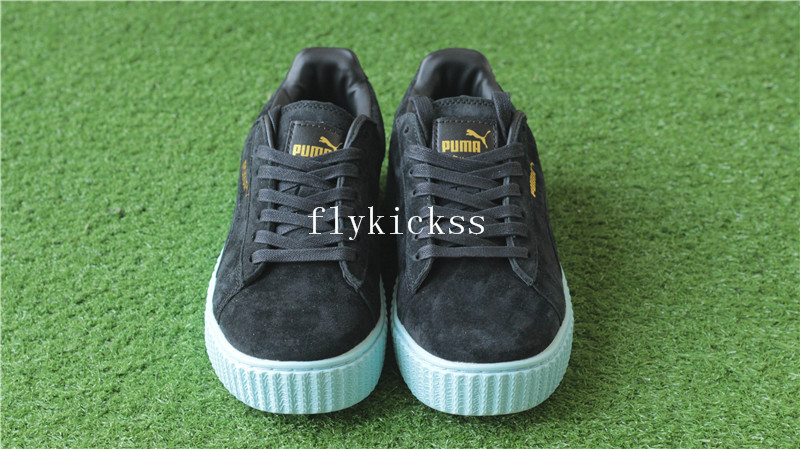 Puma Fenty Rihanna Creeper Low Black Light Blue Gum